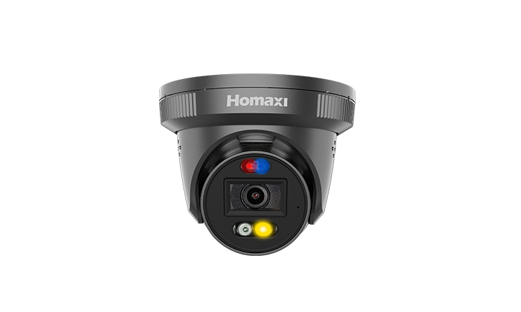 5MP Active Deterrence Fixed Turret Network Camera